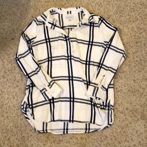 Black and white flannel